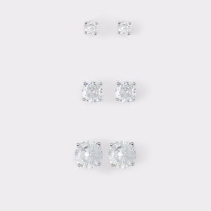 Alaynia silver/clear multi